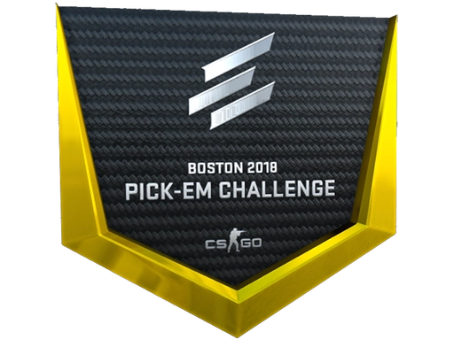 Gold Boston 2018 Pick'Em Trophy