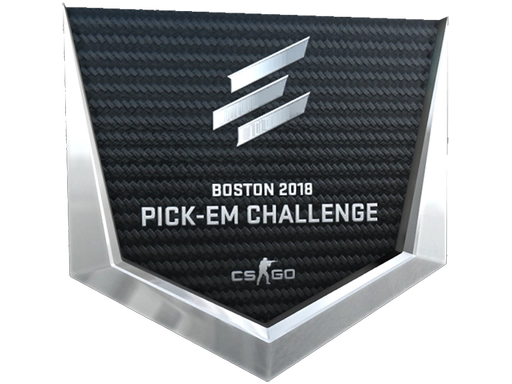 Silver Boston 2018 Pick'Em Trophy