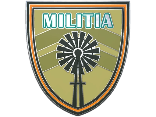 Genuine Militia Pin