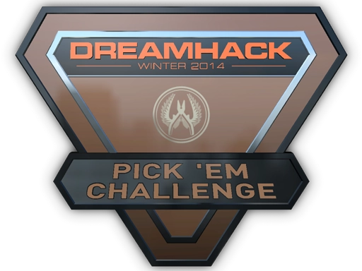 Bronze DreamHack 2014 Pick'Em Trophy