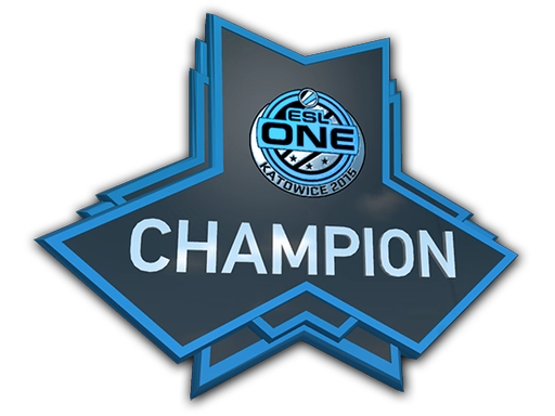 Champion at ESL One Katowice 2015
