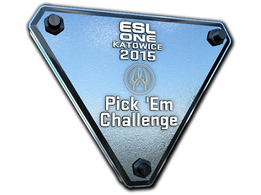 Silver Katowice 2015 Pick'Em Trophy