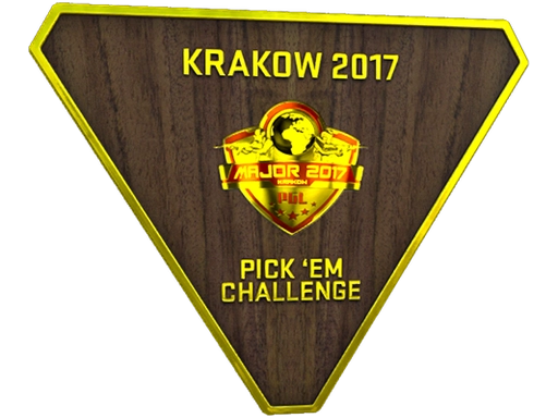Gold Krakow 2017 Pick'Em Trophy