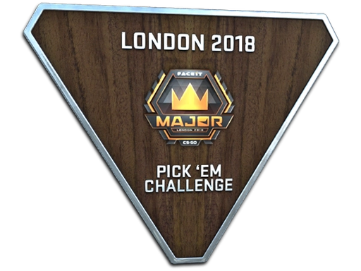 Silver London 2018 Pick'Em Trophy