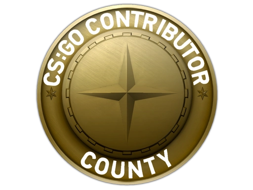 County Map Coin