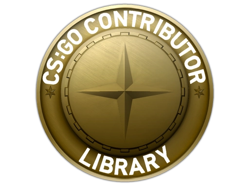 Library Map Coin