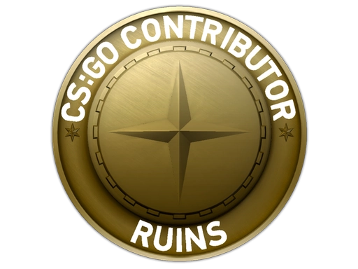 Ruins Map Coin