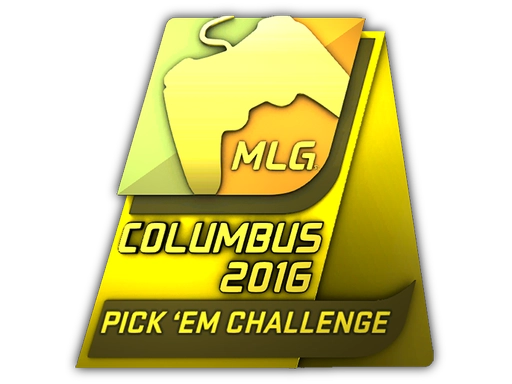 Gold Columbus 2016 Pick'Em Trophy