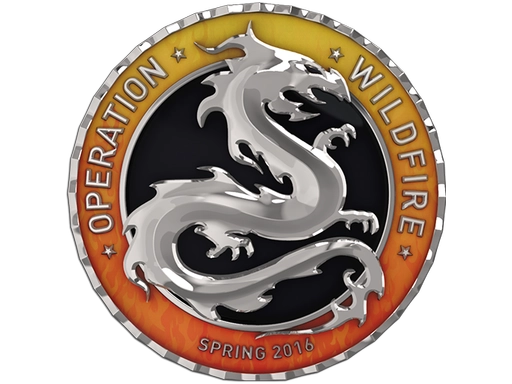 Silver Operation Wildfire Coin