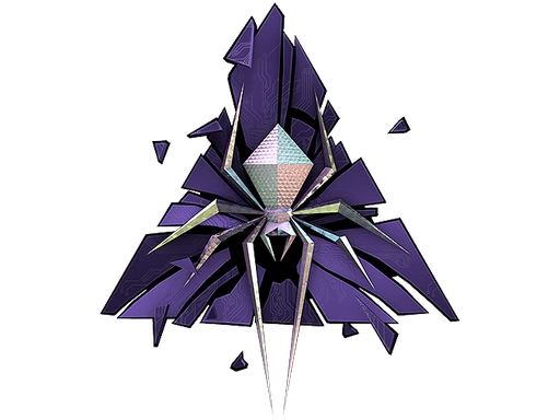 Diamond Operation Shattered Web Coin