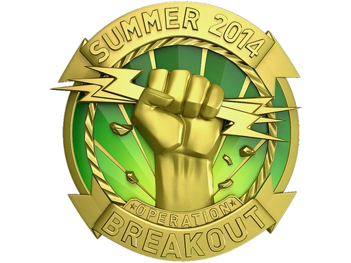Gold Operation Breakout Coin