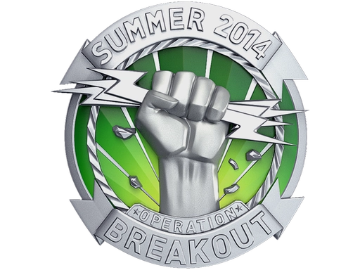 Silver Operation Breakout Coin
