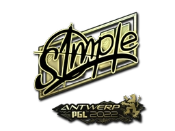 s1mple (Gold) | Antwerp 2022