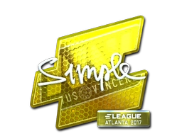 s1mple (Foil) | Atlanta 2017