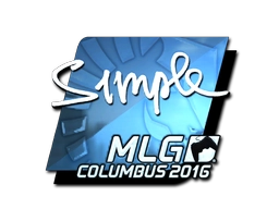 s1mple (Foil) | MLG Columbus 2016