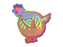 Poorly Drawn Chicken (Holo)