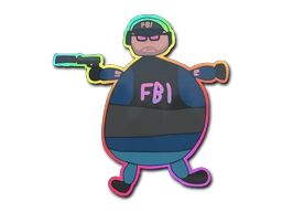 Poorly Drawn FBI (Holo)